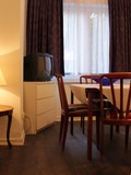 Fully furnished living room in the 1 bedroom flat (separate living room)